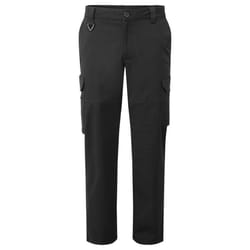 Premier Unisex Adult Premier Stretchchecker Cargo Trousers - 34L, Black