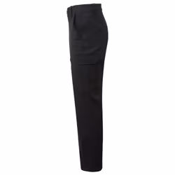 Premier Unisex Adult Premier Stretchchecker Cargo Trousers - 34L, Black