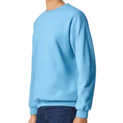 Gildan Mens Softstyle Midweight Sweatshirt - 3XL, Sky Blue