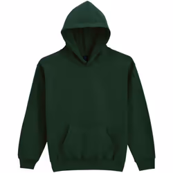 Gildan Childrens/Kids Soft Touch Midweight Hoodie - XS, Forest Green