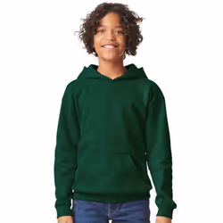 Gildan Childrens/Kids Soft Touch Midweight Hoodie - XS, Forest Green