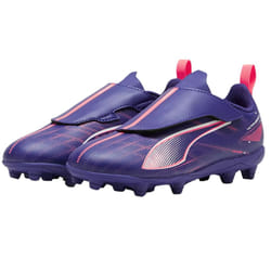 Puma Childrens/Kids Ultra 5 Play Firm Ground Football Boots - 3 UK, Purple/White