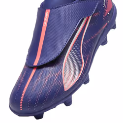 Puma Childrens/Kids Ultra 5 Play Firm Ground Football Boots - 3 UK, Purple/White