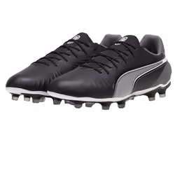 Puma Mens King Match Firm Ground Football Boots - 6 UK, Black