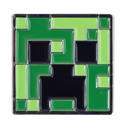 Minecraft Creeper Badge
