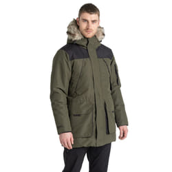 Craghoppers Mens Bishorn III Waterproof Jacket - M, Woodland Green/Black