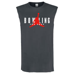 Amplified Unisex Adult Slam Dump Bowling For Soup Tank Top - XS, Charcoal