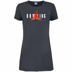 Amplified Womens/Ladies Slamp Dump Bowling For Soup T-Shirt Dress - M, Charcoal