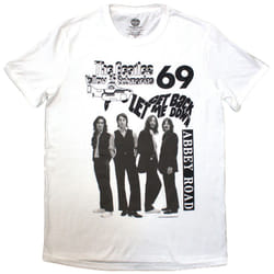 The Beatles Unisex Adult 1969 T-Shirt - S, White