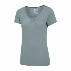 Mountain Warehouse Womens/Ladies Agra Quick Dry T-Shirt - 12 UK, Khaki Green