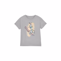 Frozen Childrens/Kids Fire It Up Olaf Brunei The Fire Spirit T-Shirt - 5-6 Years, Sport Heather