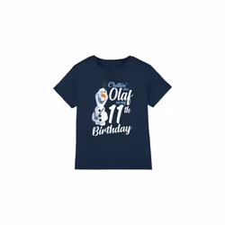 Frozen Childrens/Kids Chillin Like Olaf 11th Birthday T-Shirt - 5-6 Years, Navy