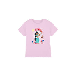 Aladdin Childrens/Kids Birthday Princess Jasmine Abu T-Shirt - 9-10 Years, Pink