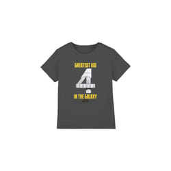 Star Wars Childrens/Kids Greatest Kid Stormtrooper T-Shirt - 3-4 Years, Charcoal