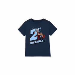 Thor Childrens/Kids 2nd Birthday T-Shirt - 5-6 Years, Navy