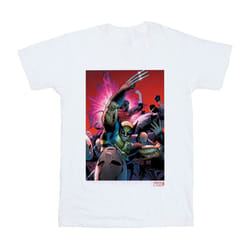 Marvel Childrens/Kids X-Men Wolverine Nightcrawler Comic Cover T-Shirt - 3-4 Years, White