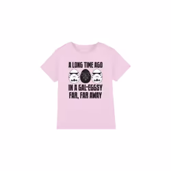 Star Wars Childrens/Kids GalEggsy Far, Far Away T-Shirt - 7-8 Years, Pink