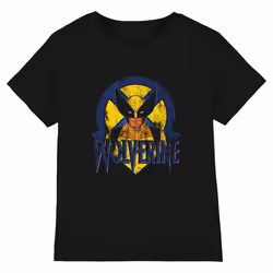 Marvel Childrens/Kids X-Men Wolverine Retro T-Shirt - 9-10 Years, Black