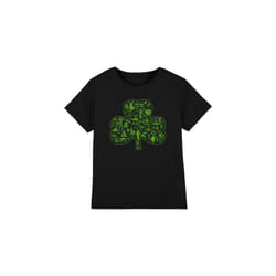 Star Wars Childrens/Kids Clover Icons St Patricks Day T-Shirt - 12-13 Years, Black