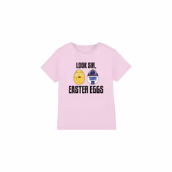 Star Wars Childrens/Kids Look Sir, Easter Eggs T-Shirt - 5-6 Years, Pink