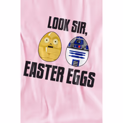 Star Wars Childrens/Kids Look Sir, Easter Eggs T-Shirt - 5-6 Years, Pink