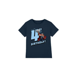Thor Childrens/Kids 4th Birthday T-Shirt - 5-6 Years, Navy