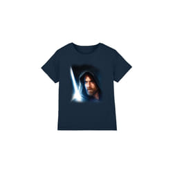 Star Wars Childrens/Kids Obi Wan Kenobi Poster T-Shirt - 9-10 Years, Navy