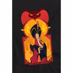 Aladdin Childrens/Kids The Evil Sorcerer Jafar T-Shirt - 9-10 Years, Black