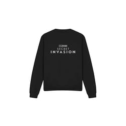 Marvel Unisex Adult Secret Invasion Logo Sweatshirt - M, Black