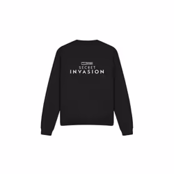 Marvel Unisex Adult Secret Invasion Logo Sweatshirt - XL, Black