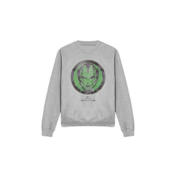 Marvel Unisex Adult Secret Invasion Badge Sweatshirt - XL, Sport Heather