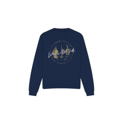 Star Wars Unisex Adult Long Live The Jedi Obi Wan Kenobi Sweatshirt - XXL, Navy
