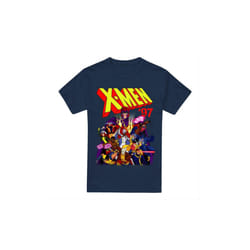 Marvel Mens X-Men 97 Comic T-Shirt - XL, Navy