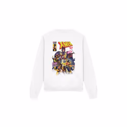 Marvel Unisex Adult X-Men Comic Cover Team Sweatshirt - XXL, White