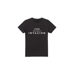 Marvel Mens Secret Invasion Logo T-Shirt - S, Black