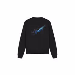 Star Wars Unisex Adult Jedi Obi Wan Kenobi Slash Sweatshirt - XL, Black