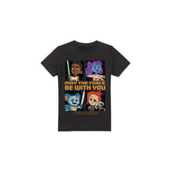 Star Wars Mens Young Jedi Adventure Among The Stars T-Shirt - L, Black