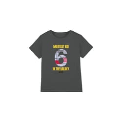 Star Wars Childrens/Kids Greatest Kid Star Wars Greatest Kid XWing X-Wing T-Shirt - 5-6 Years, Charcoal