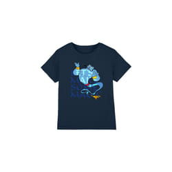 Aladdin Childrens/Kids Let's Make Some Magic Genie T-Shirt - 3-4 Years, Navy