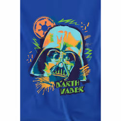 Star Wars Unisex Adult 90s Darth Vader Sweatshirt - XXL, Royal Blue