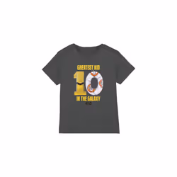 Star Wars Childrens/Kids Greatest Kid C3PO BB-8 T-Shirt - 12-13 Years, Charcoal