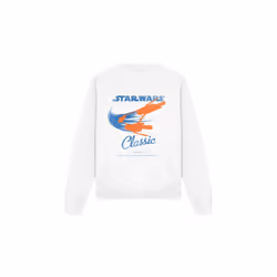 Star Wars Unisex Adult Classic Sweatshirt - L, White