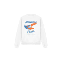 Star Wars Unisex Adult Classic Sweatshirt - L, White