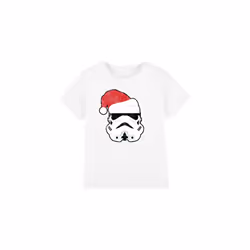 Star Wars Childrens/Kids Stormtrooper Santa Christmas T-Shirt - 3-4 Years, White