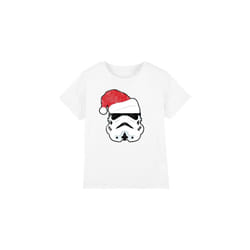 Star Wars Childrens/Kids Stormtrooper Santa Christmas T-Shirt - 3-4 Years, White