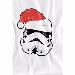 Star Wars Childrens/Kids Stormtrooper Santa Christmas T-Shirt - 3-4 Years, White