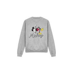 Disney Unisex Adult Funky Dance Mickey Mouse Mickey Mouse Sweatshirt - XL, Sport Heather