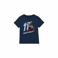 Thor Childrens/Kids 11th Birthday T-Shirt - 7-8 Years, Navy