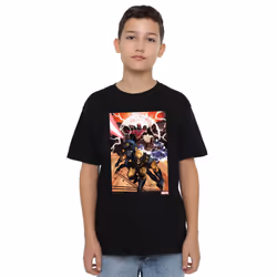 Marvel Childrens/Kids X-Men Team Attack T-Shirt - 12-13 Years, Black