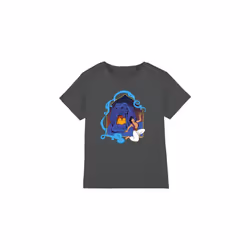 Aladdin Childrens/Kids The Magic Lamp At The Cave Of Wonders T-Shirt - 5-6 Years, Charcoal